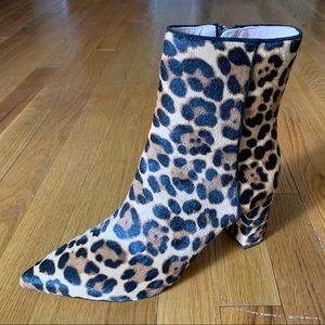 New J.Crew Sadie leopard boots